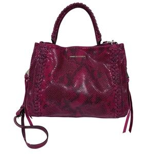AIMEE KESTENBERG Chaka convertible satchel pink bag purse
